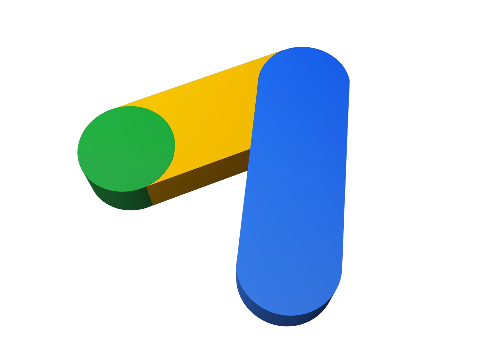 google ads icon 3d render